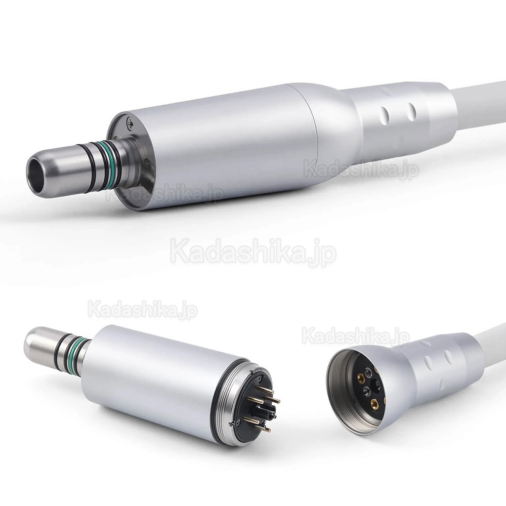 歯科用LEDブラシレスインプラントモーター、4穴、3つのモード（16:1 / 1:1 / 1:5）